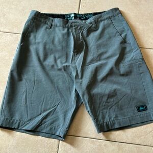 Men’s Blue Pelagic Mako Hybrid Casual Board Shorts 34